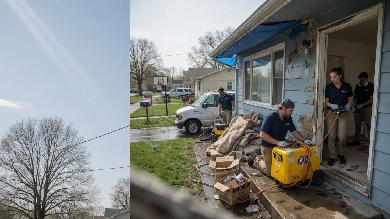 Basement Flood Cleanup in Vicksburg, MS near me